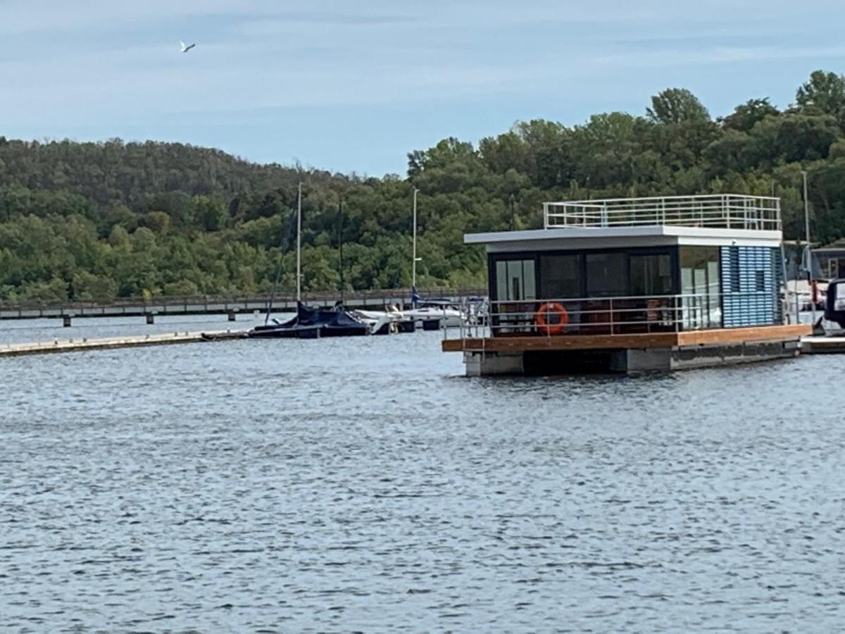 Hausboote Marina Braunsbedra Βίλα Εξωτερικό φωτογραφία